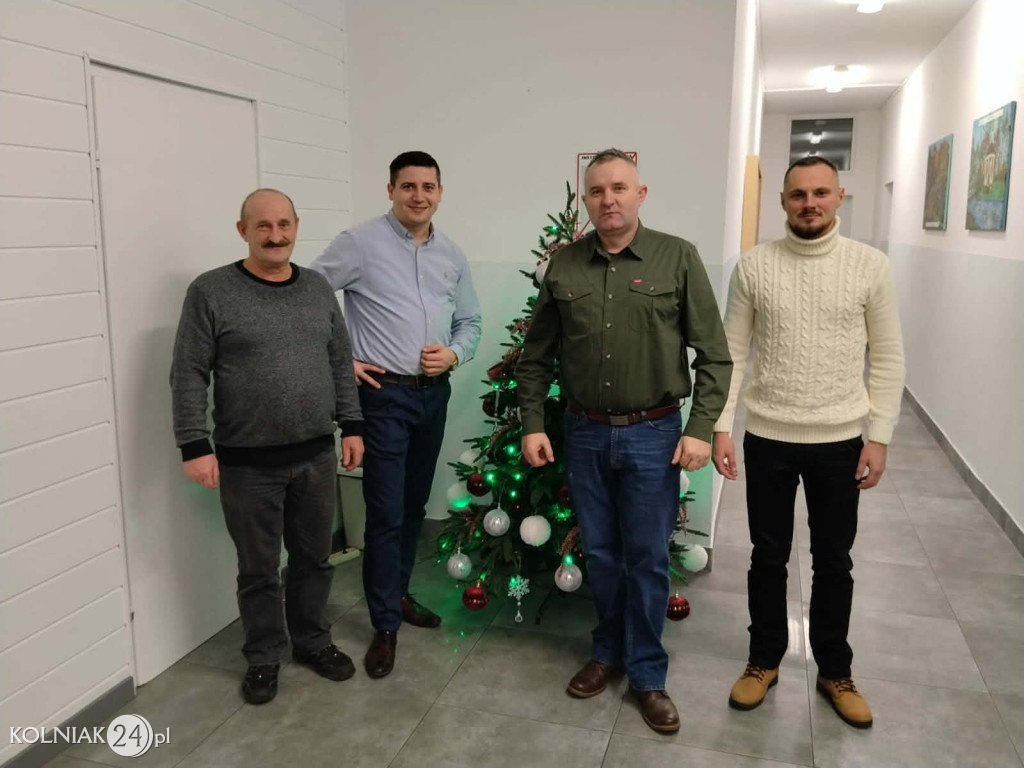 Spotkania wigilijne w Grabowie