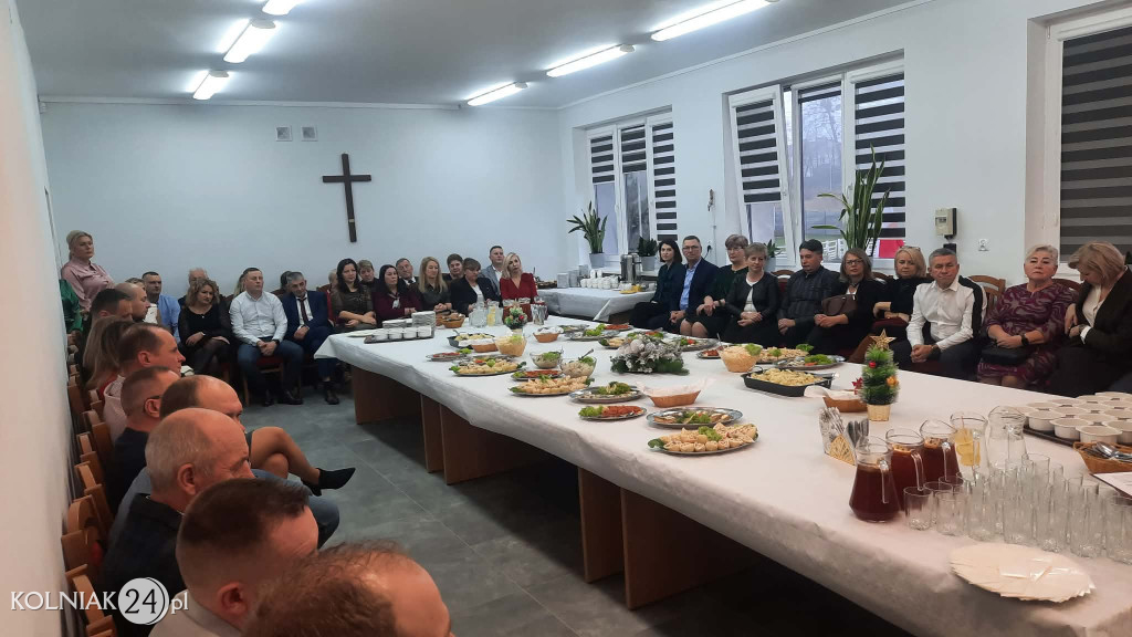 Spotkania wigilijne w Grabowie