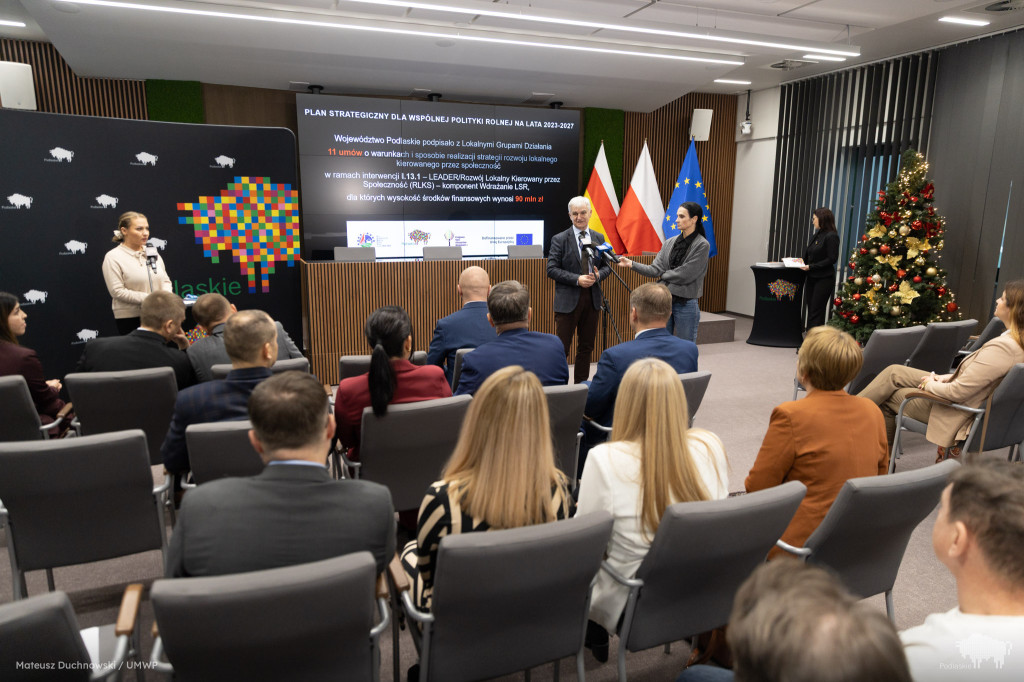 Umowy w ramach Funduszy Europejskich dla Podlaskiego