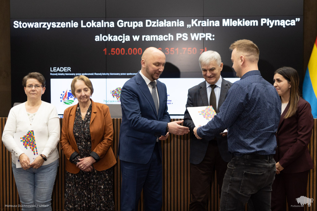 Umowy w ramach Funduszy Europejskich dla Podlaskiego