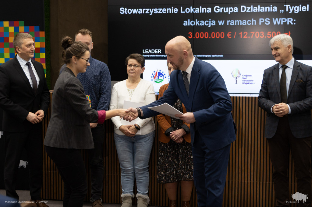 Umowy w ramach Funduszy Europejskich dla Podlaskiego