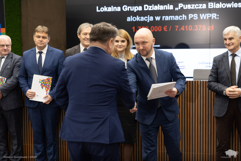 Umowy w ramach Funduszy Europejskich dla Podlaskiego