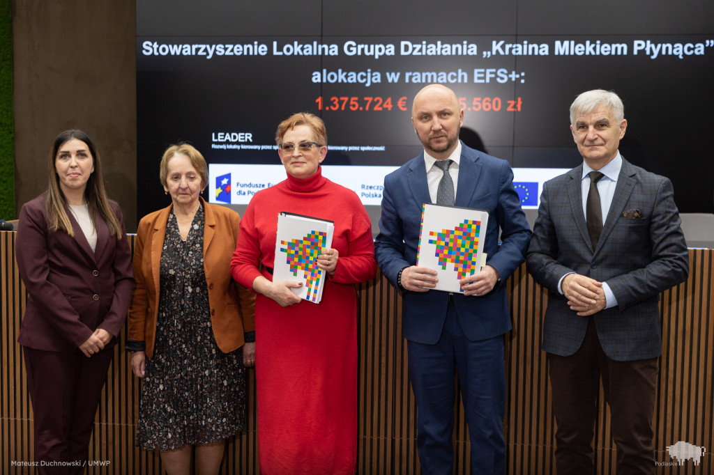 Umowy w ramach Funduszy Europejskich dla Podlaskiego