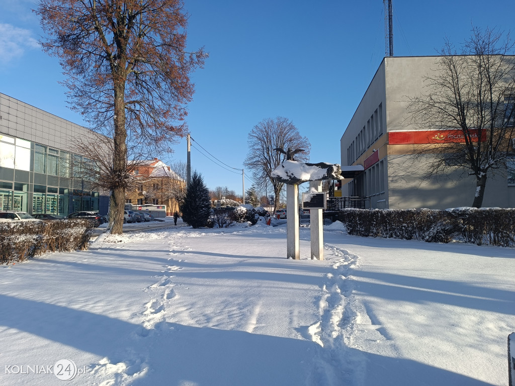 Kolno po opadach śniegu