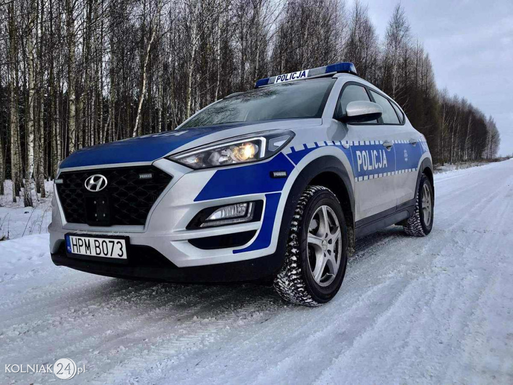 Kolno po opadach śniegu