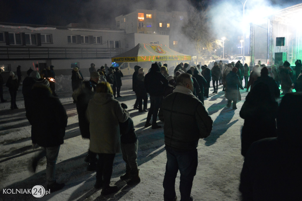 Powitanie 2026 roku w Kolnie