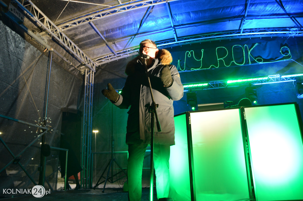 Powitanie 2026 roku w Kolnie