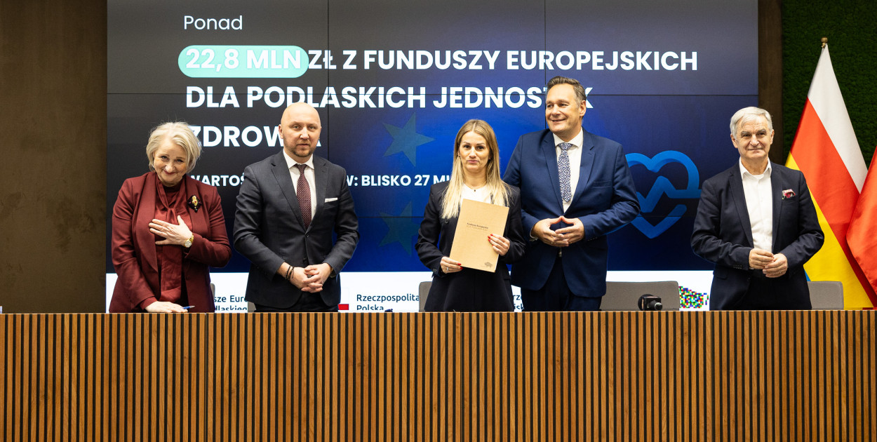 Dotacje dla podlaskich szpitali