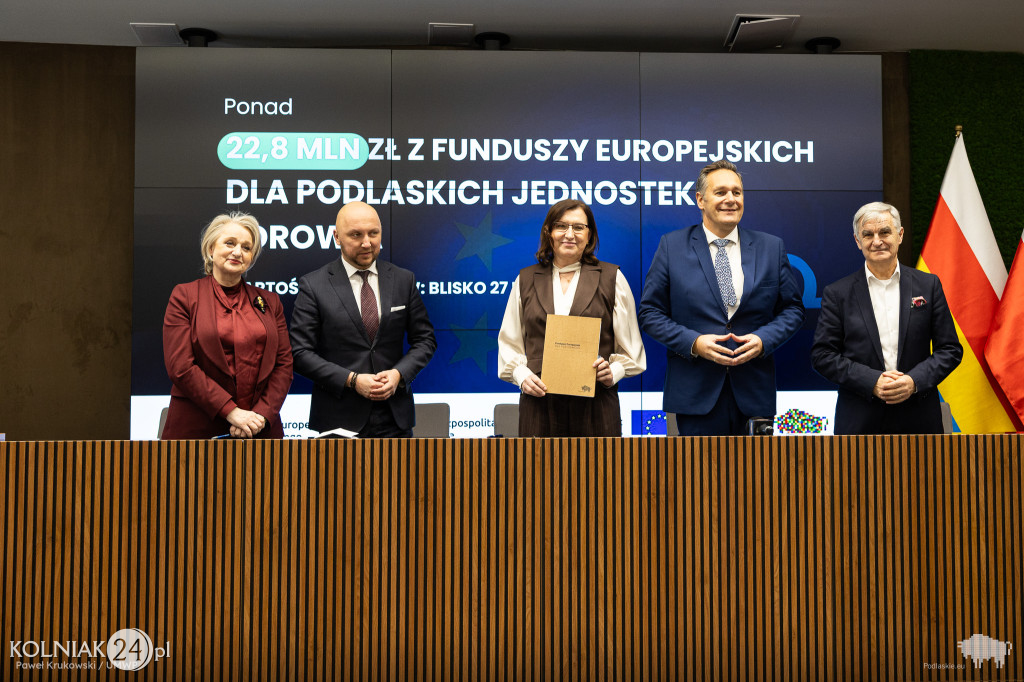 Dotacje dla podlaskich szpitali