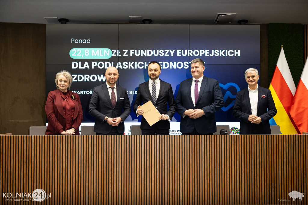 Dotacje dla podlaskich szpitali