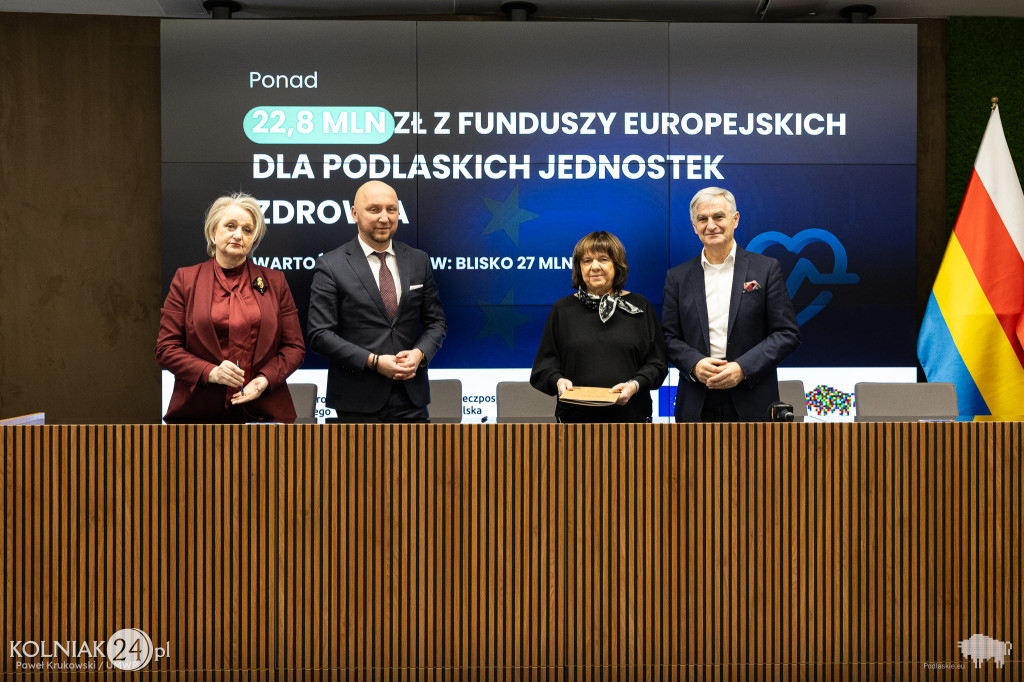 Dotacje dla podlaskich szpitali