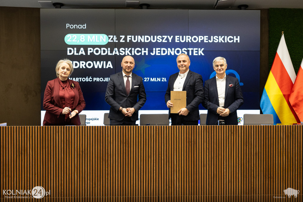 Dotacje dla podlaskich szpitali