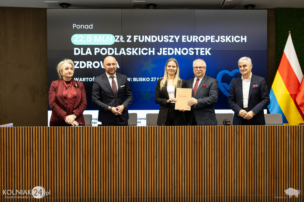 Dotacje dla podlaskich szpitali