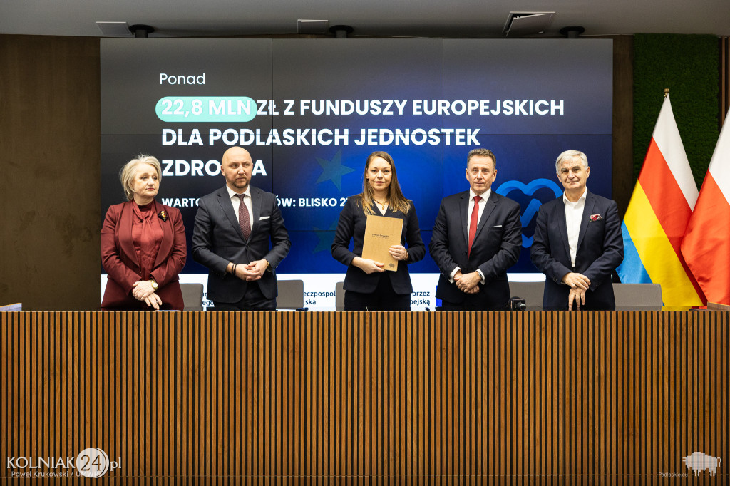 Dotacje dla podlaskich szpitali