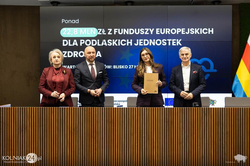 Dotacje dla podlaskich szpitali