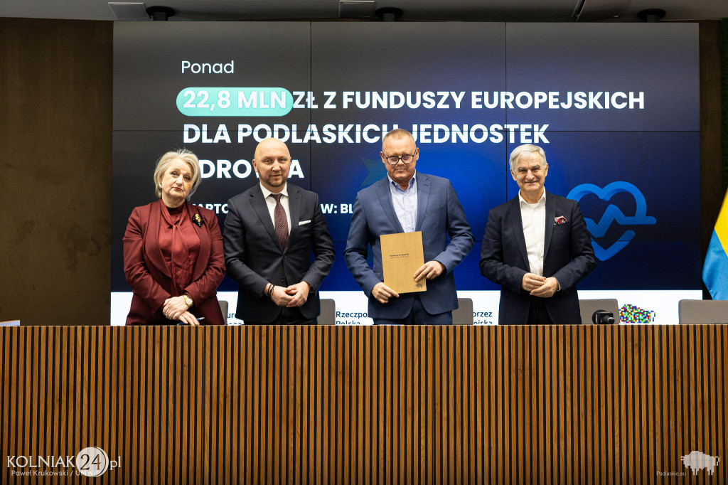 Dotacje dla podlaskich szpitali