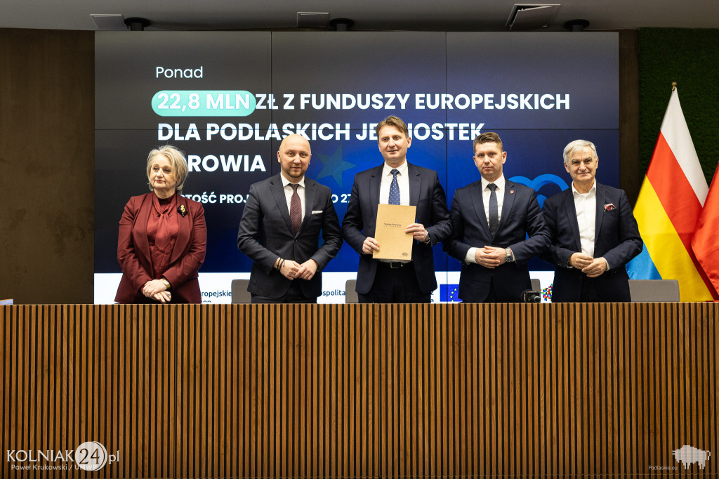 Dotacje dla podlaskich szpitali