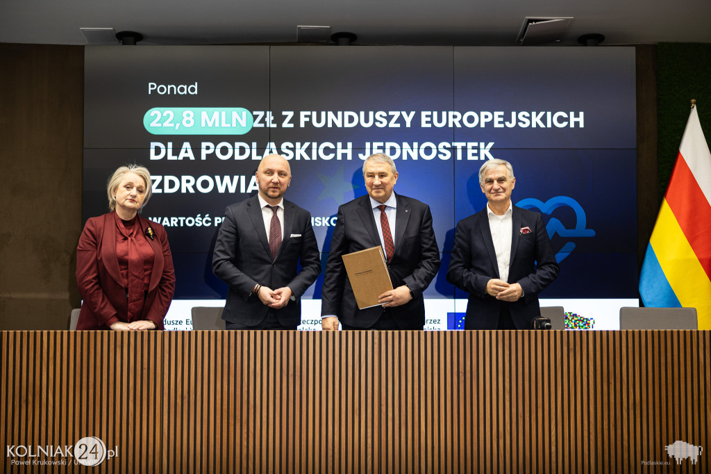 Dotacje dla podlaskich szpitali