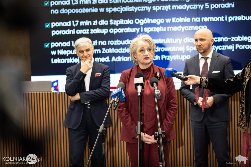 Dotacje dla podlaskich szpitali