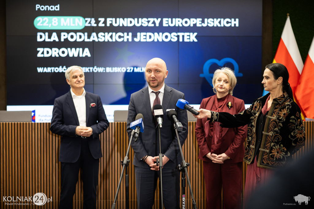 Dotacje dla podlaskich szpitali