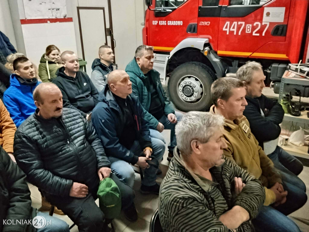 Zebrania OSP w Gminie Grabowo za nami