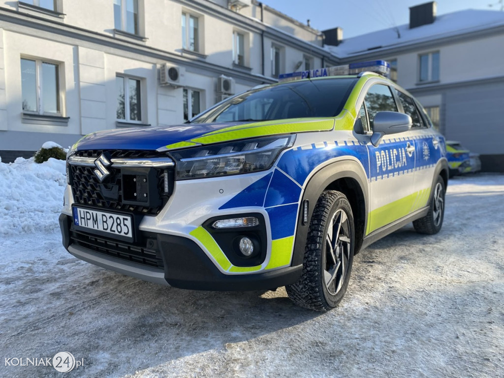 NOWE RADIOWOZY KOLNEŃSKIEJ POLICJI