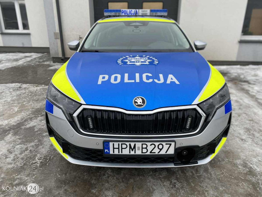 NOWE RADIOWOZY KOLNEŃSKIEJ POLICJI