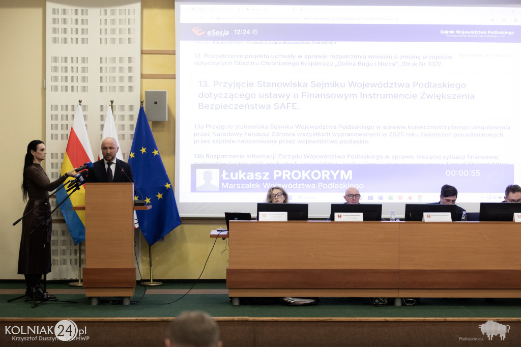 Sesja sejmiku województwa