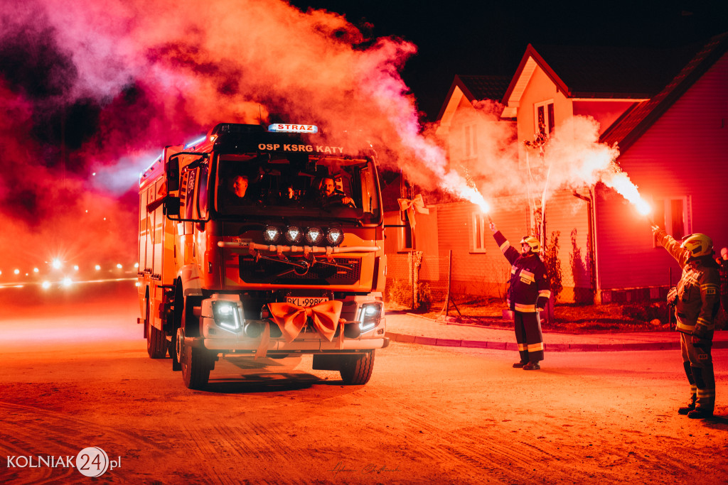 Nowy pojazd dla OSP Kąty