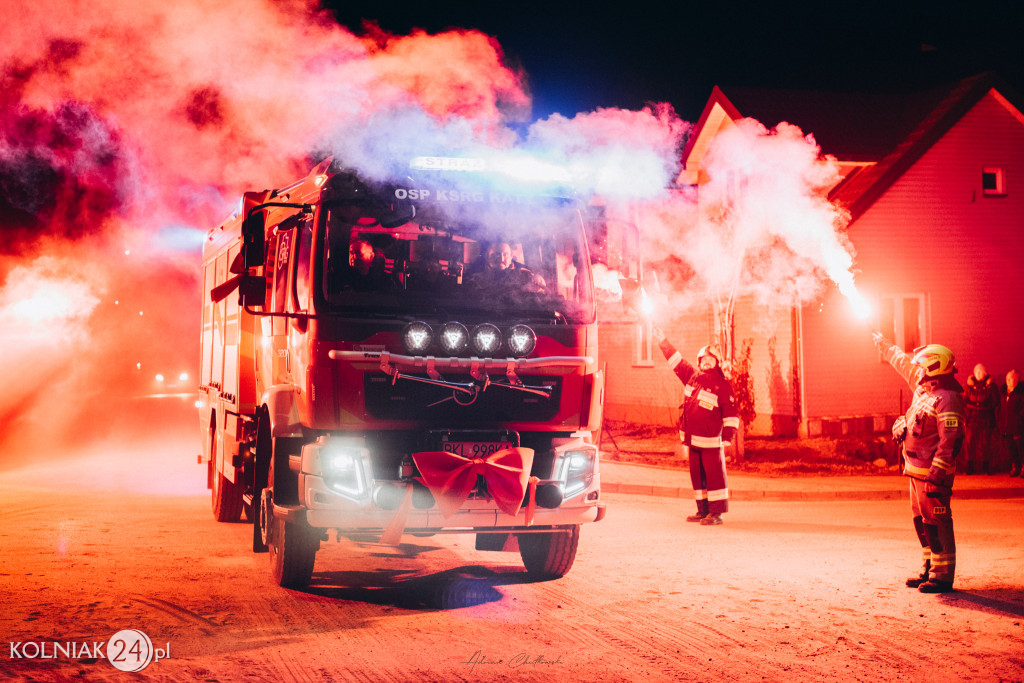Nowy pojazd dla OSP Kąty