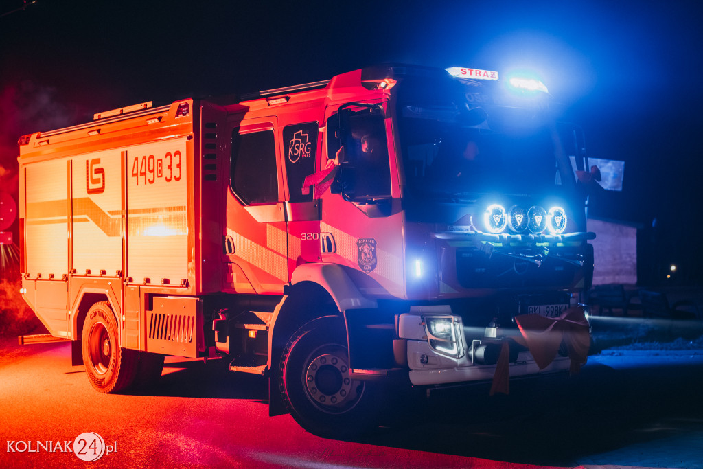 Nowy pojazd dla OSP Kąty