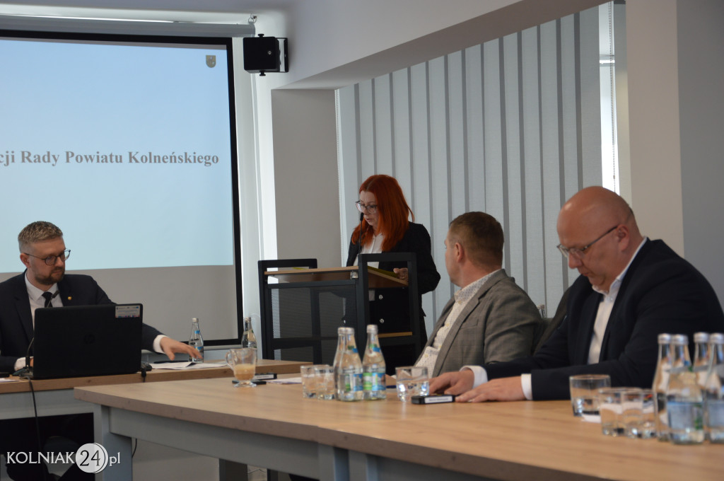 XXI sesja Rady Powiatu Kolneńskiego