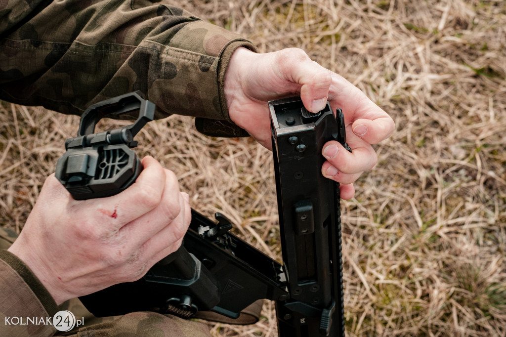 Żołnierze z Kolna na poligonie