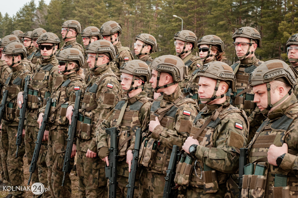 Żołnierze z Kolna na poligonie
