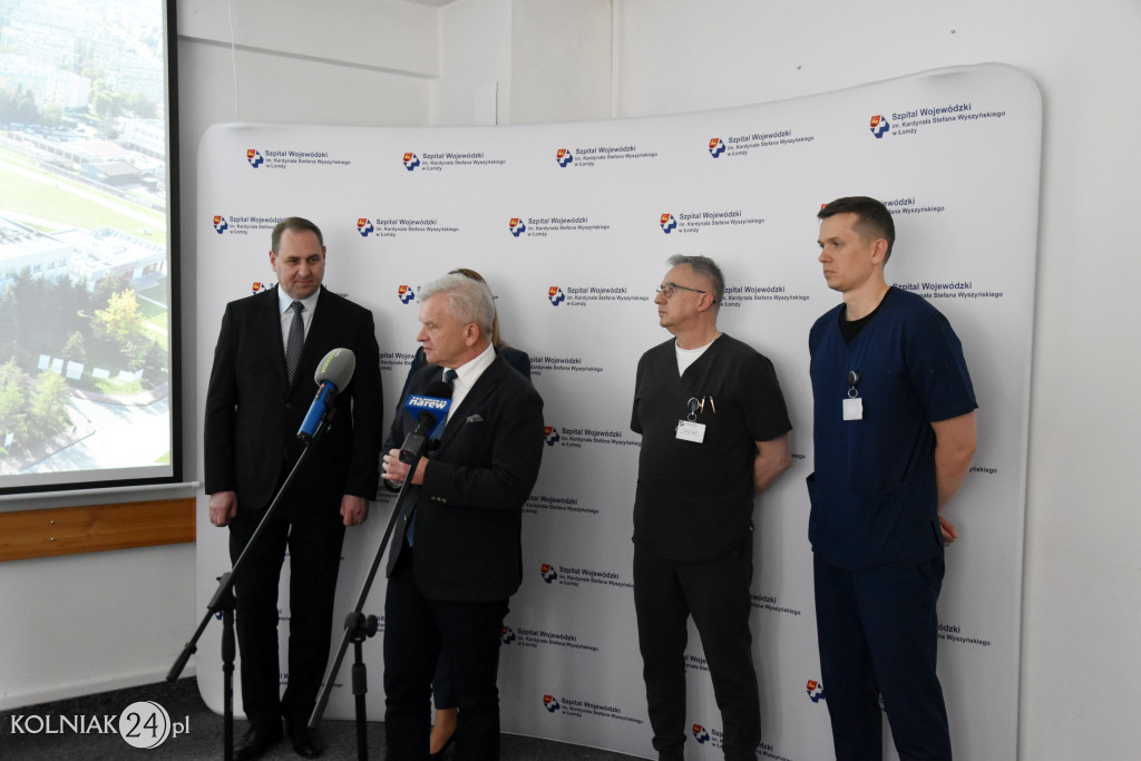 Robot Hugo operuje w łomżyńskim szpitalu