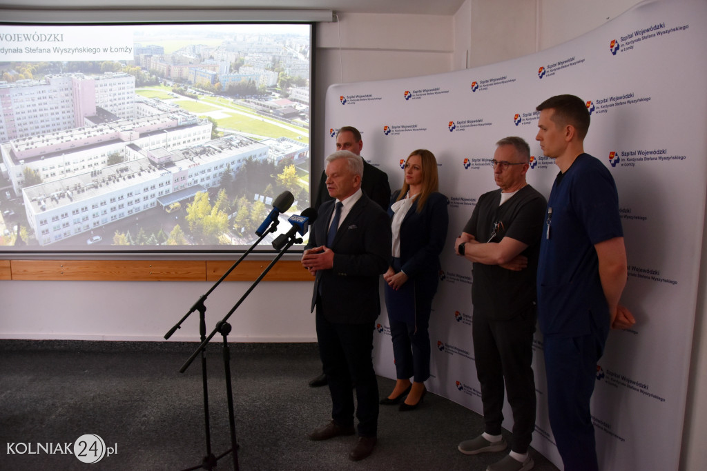 Robot Hugo operuje w łomżyńskim szpitalu