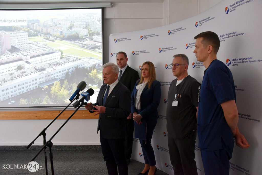 Robot Hugo operuje w łomżyńskim szpitalu