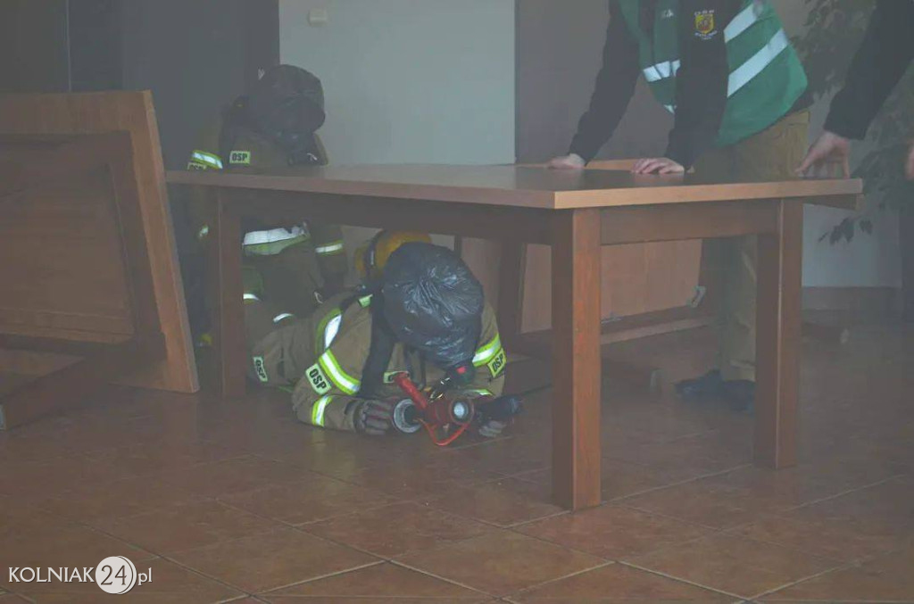 Wiosenne ćwiczenia jednostek OSP w Czerwonem