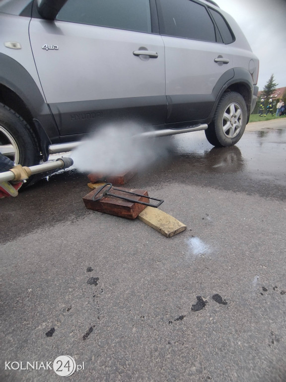 Wiosenne ćwiczenia jednostek OSP w Czerwonem