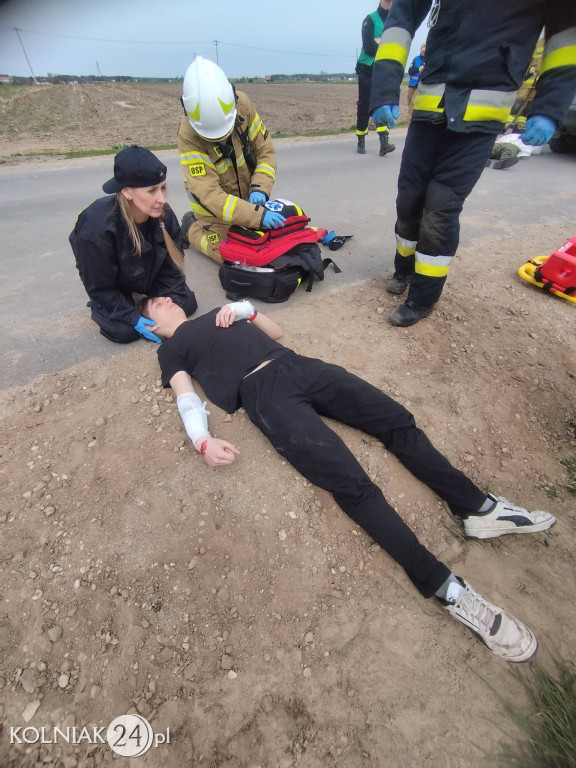 Wiosenne ćwiczenia jednostek OSP w Czerwonem