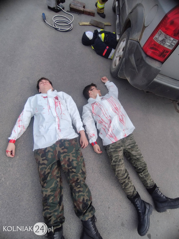 Wiosenne ćwiczenia jednostek OSP w Czerwonem