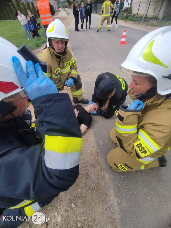 Wiosenne ćwiczenia jednostek OSP w Czerwonem