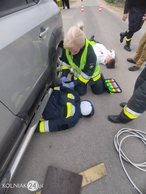 Wiosenne ćwiczenia jednostek OSP w Czerwonem