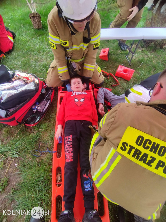 Wiosenne ćwiczenia jednostek OSP w Czerwonem