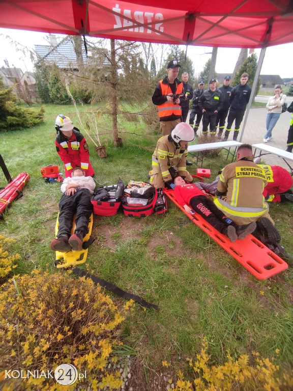 Wiosenne ćwiczenia jednostek OSP w Czerwonem