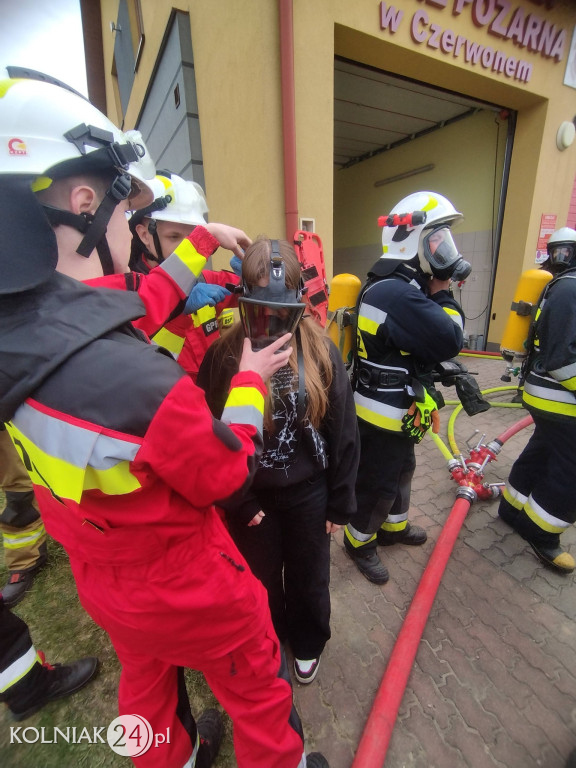 Wiosenne ćwiczenia jednostek OSP w Czerwonem