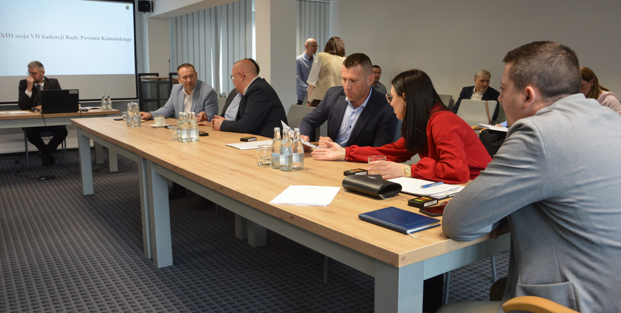 XXIII sesja Rady Powiatu Kolneńskiego