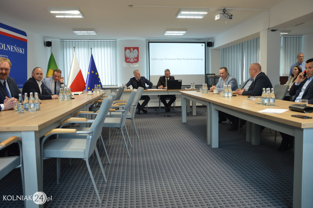 XXIII sesja Rady Powiatu Kolneńskiego