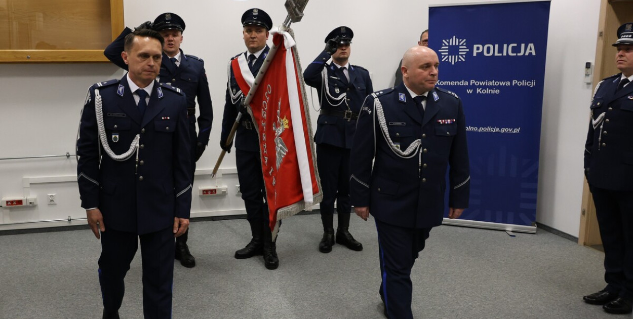 Nowy komendant policji w Kolnie
