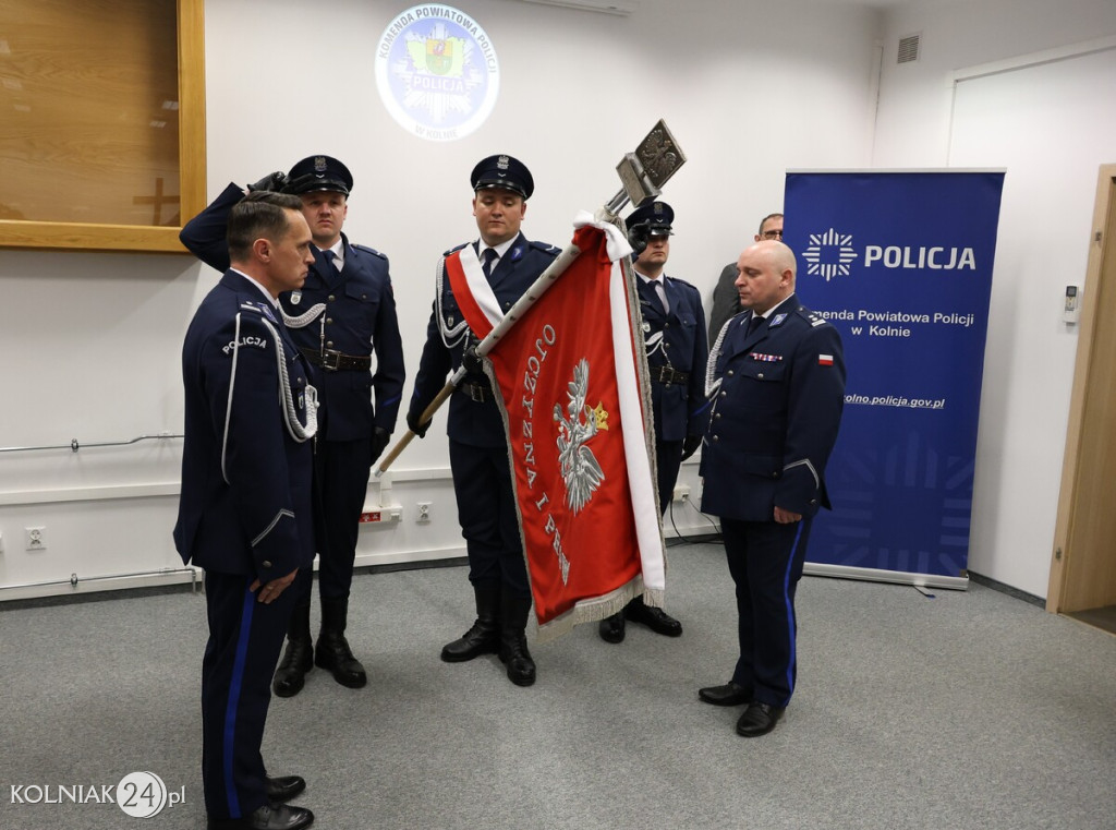 Nowy komendant policji w Kolnie